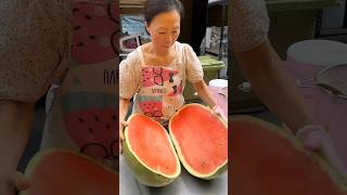 The Biggest Monster Watermelon Juice in Taiwan [upl. by Dylan455]