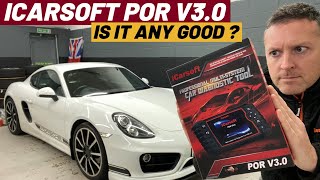 iCarsoft POR V30  Is It Any Good for PORSCHE Cars [upl. by Yntrok]