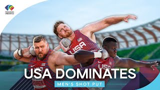 Mens Shot Put Final  World Athletics Championships Oregon 2022 [upl. by Dnob923]