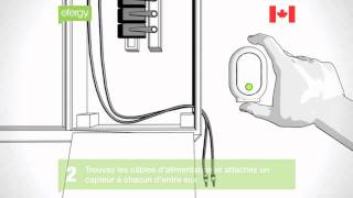 Guide dinstallation du moniteur dénergie sans fil efergy US amp Canada [upl. by Iraj]