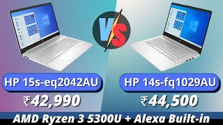 Hp 15seq2042AU Vs HP 14sfq1029AU Laptops Complete Comparison In Hindi  Buy Or Not  Under ₹45000 [upl. by Eltsirhc]