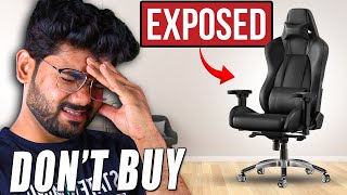 GAMING CHAIR EXPOSED 😮😂 [upl. by Naltiac]