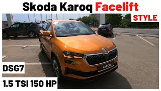 Skoda KAROQ 2022 Style Interior amp Exterior Review [upl. by Nhtanhoj409]