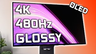 Glossy LG 4K OLED Monitor  32GS95UE Matte vs Glossy [upl. by Roosnam]