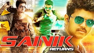 Sainik Returns  South Dubbed Hindi Movie  Vijay Nayanthara [upl. by Elodia102]