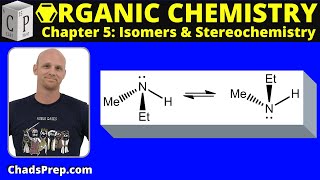 57 Amine Inversion and Chiral Molecules Without Chiral Centers [upl. by Christal563]