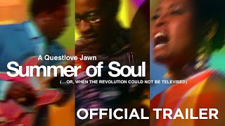 SUMMER OF SOUL  Official Trailer  In Theaters and on Hulu July 2 [upl. by Naginarb]