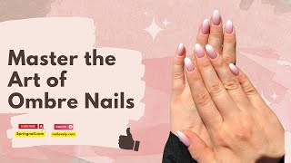 Mastering Ombre Acrylic Nails A StepbyStep Guide to Nail Art Mastery [upl. by Iamhaj]