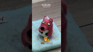 Needle Felting a Fox StepbyStep in Minutes needlefelting diy howto fox shorts crafts [upl. by Perpetua303]