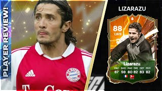 BETTER THAN MENDY HEROES CARD 88 RATED LIZARAZU PLAYER REVIEW  EA FC24 ULTIMATE TEAM [upl. by Rollie949]