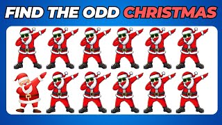 Can You Find the Odd One Out Christmas Edition 🎅🎄 [upl. by Gnaht494]