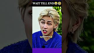 Kim taehyung itna gussaaa😬💀 bts funny hindi tiktok 🤣😂 bts btsarmy shortvideo btsshorts [upl. by Kronick]