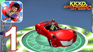 Kicko amp Super Speedo Car Race  Gameplay Walkthrough Part 1  Tutorial AndroidiOS [upl. by Burnard530]