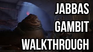 Star Wars Outlaws Jabbas Gambit Walkthrough [upl. by Yddeg20]