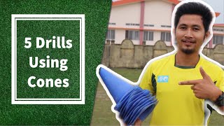 5 Essential Drills Using Cones [upl. by Elton]