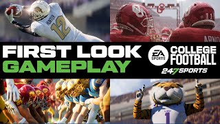 College Football 25 EXCLUSIVE FIRST LOOK GAMEPLAY  TEAM BREAKDOWN [upl. by Gillespie571]