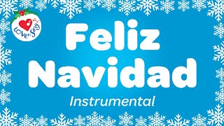 Feliz Navidad Karaoke 🎤 Instrumental Christmas Song 🎄 🔔 [upl. by Filberto]