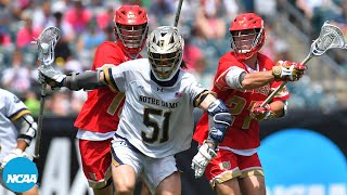 Notre Dame vs Denver 2024 DI mens lacrosse semifinal highlights [upl. by Melcher]