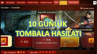 10 GÜNLÜK TOMBALA AÇILIŞI Metin2 GamePlay [upl. by Caldeira]