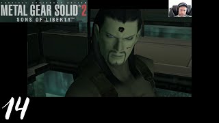 Facing Off Against Vamp  Metal Gear Solid 2 Sons of Liberty  Blind Part 14 [upl. by Alcine82]