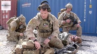 USAF Pararescuemen Train in Afghanistan [upl. by Loss173]