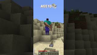 POV That Most Toxic Friend vs Different Ages minecraft shorts meme [upl. by Placido]