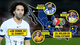 ¡El MEJOR JUGADOR de cada ESTADO de MÉXICO🤯 en la actualidad ¡INCREÍBLE JALISCO 3 de CDMX👀 [upl. by Nylecaj604]