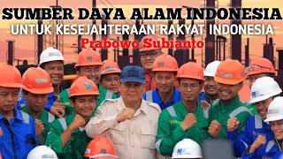 SDA INDONESIA UNTUK RAKYAT  Prabowo Subianto [upl. by Sammons]