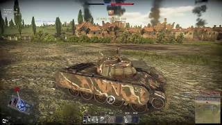 WAR THUNDER tanks  T541947 et T44100 en REALISTIC BATTLE map quotNORMANDIEquot [upl. by Avi]