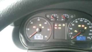 VW POLO 14 TDI cold start 10°C [upl. by Millicent]