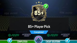 85 Player Pick SBC Pack Opened  Cheap Solution amp Tips  FC 24 [upl. by Bunch70]