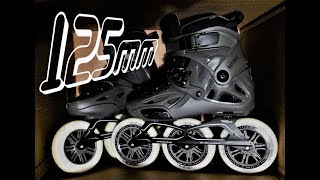 Powerslide Mega Cruiser 125 Pro Unboxing Test Review First Impression [upl. by Ahsam226]