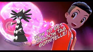 Where To Get Hidden Ability SHADOW TAG GOTHITELLE  Pokemon Sword [upl. by Bulley]