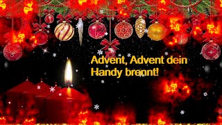 Adventsgrüße zum 1 Advent  Grüße Video zum Ersten Advent für Whatsapp zum Versenden amp Teilen 🕯️ [upl. by Ettenowtna]