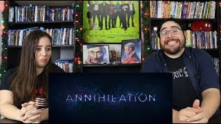 Annihilation  Official Trailer Reaction  Review [upl. by Treulich]