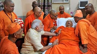 Narendra Modi turns emotional as he visits Belur Math Kolkata [upl. by Nive692]