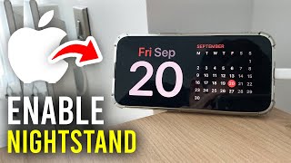 How To Enable Nightstand Mode On iPhone  Full Guide [upl. by Adelbert]