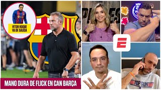 BARCELONA De la disciplina del nuevo entrenador a la SALIDA DE VITOR ROQUE a ITALIA  Exclusivos [upl. by Ranite]