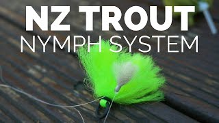 How To set up a Fly Fishing Nymph rig For New Zealand Trout [upl. by Rellim]