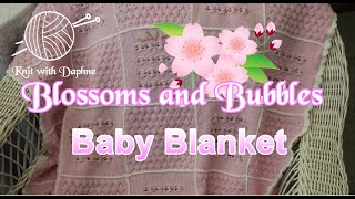 Baby Blanket  Blossoms and Bubbles [upl. by Atokad]