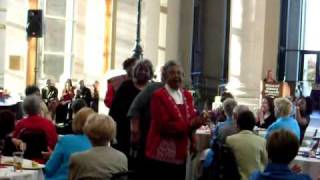 Quilters from the Mary Lee Bendolph Gees Bend Exhibit sing spirituals [upl. by Jamesy]