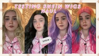 TESTING SHEIN WIGS HAUL  so you don’t have too 🥰 [upl. by Ehcar]