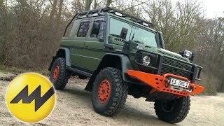 Mercedes GKlasse  Offroad Sonderanfertigung quotBullquot JagdFahrzeug [upl. by Nevaeh]