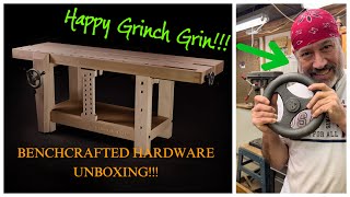 Benchcrafted Unboxing video woodworking vise roubo benchcrafted handtools lasttrainnorth [upl. by Bernj302]