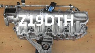 How to replace intake inlet manifold 19 cdti JTDm z19dth Vectra Zafira Astra Alfa swirl flaps p1109 [upl. by Reggi]