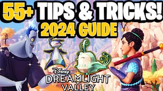 55 SECRET Tips amp Tricks Beginner amp Advanced Guide Dreamlight Valley [upl. by Dedric]