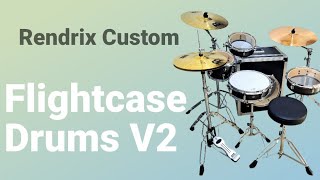 Rendrix FlightCase Drums V2 [upl. by Alonzo]