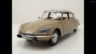 Citroen DS 23 Pallas 1974 gold metallic silber Modellauto 118 Norev [upl. by Nnednarb]