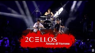 2CELLOS  The Trooper Overture Live at Arena di Verona [upl. by Hanley454]