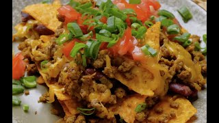 Homemade Beef Nachos Recipe  INSANELY DELICIOUS [upl. by Salokkin715]